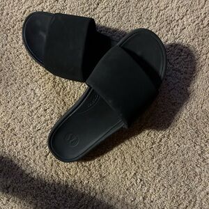 lululemon athletica Black Sandals